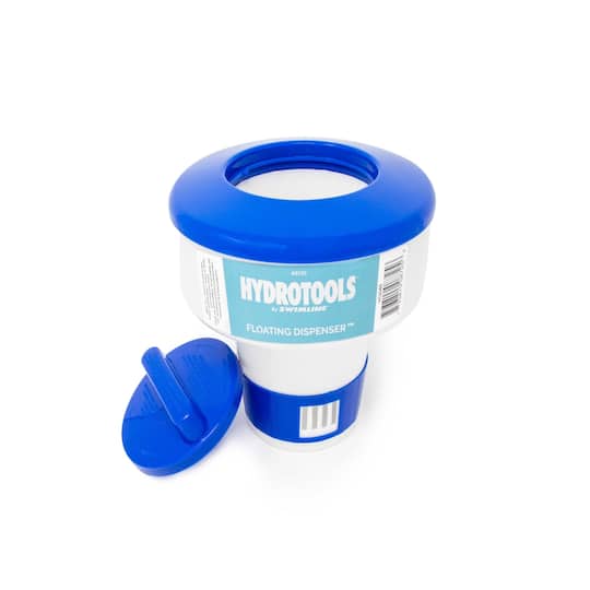 Swimline HydroTools 7" Adjustable Floating Swimming Pool Chemical Dispenser